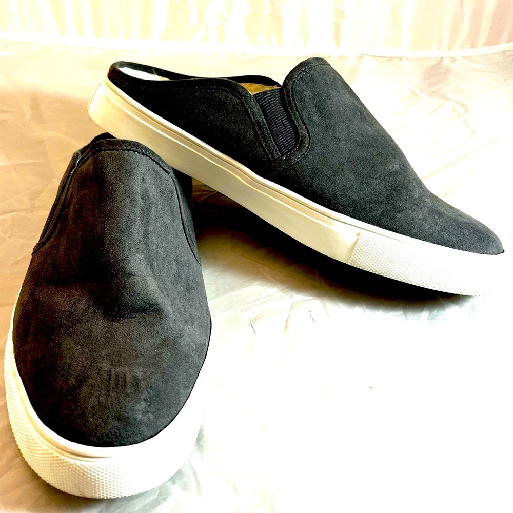 Steven Madden Grey Zima Mules sz 7,5